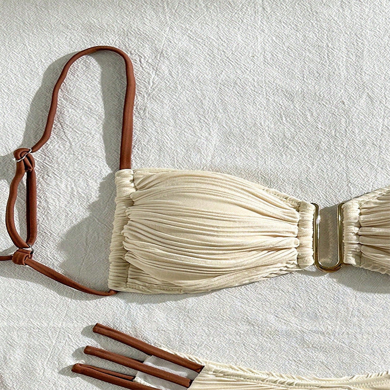 Women's Fashion Three-point Beach Hot Spring Swimsuit