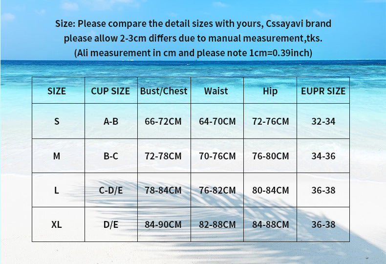 Women's Fashion Pattern Printed High Waist Bikini
