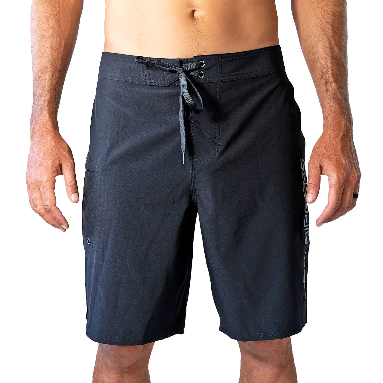Maui Rippers Mens 21" Core Stretch Board Shorts (Black 32)