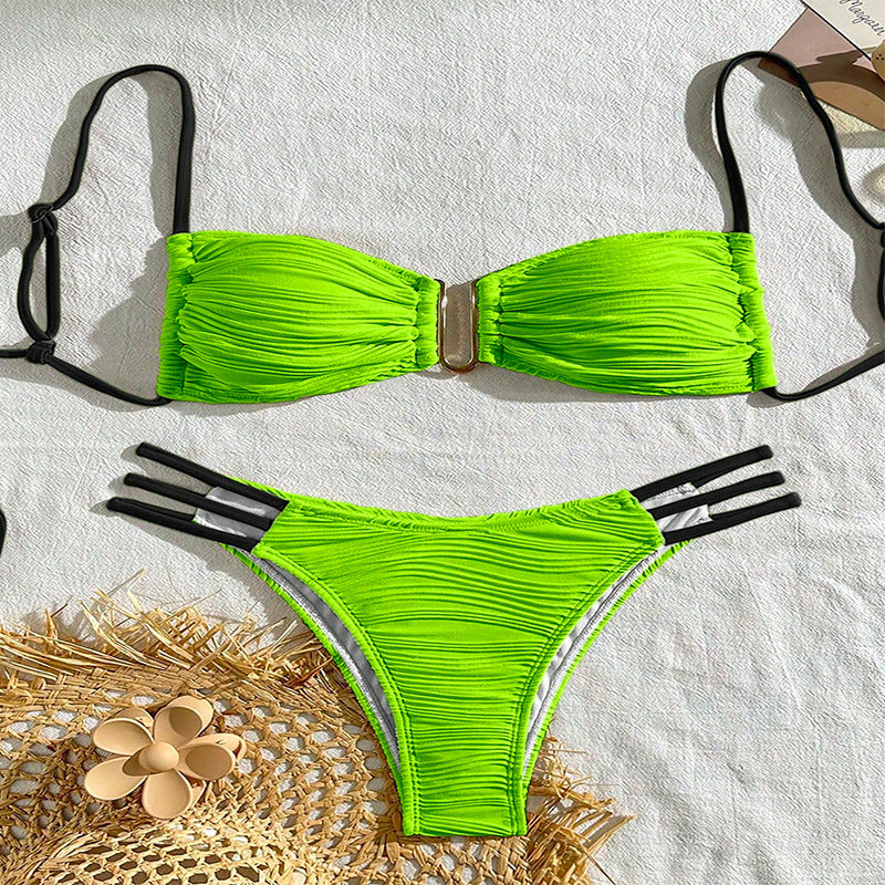 Women's Fashion Three-point Beach Hot Spring Swimsuit