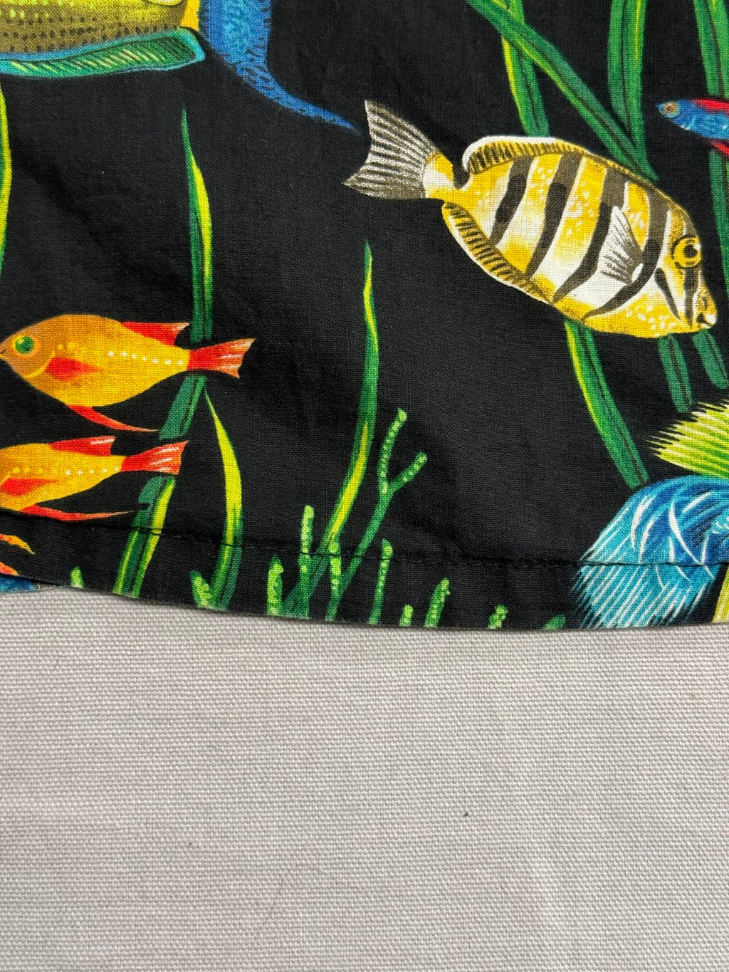 Mens Hawaiian Shirt Scorpio Fish - Made in Hawaii Shirt 3XL