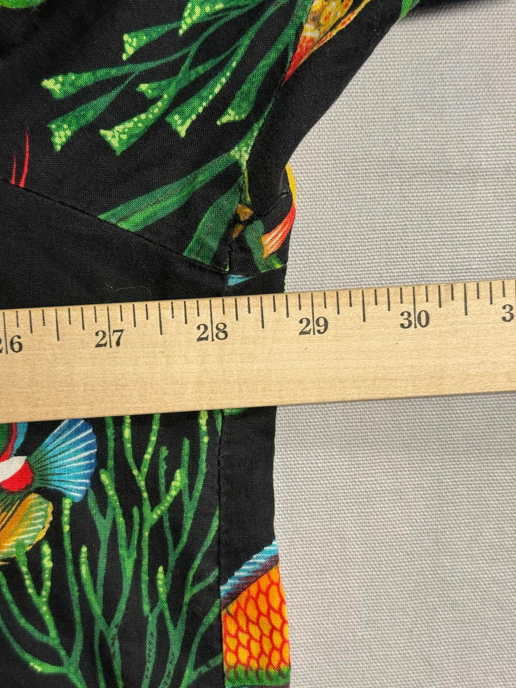 Mens Hawaiian Shirt Scorpio Fish - Made in Hawaii Shirt 3XL