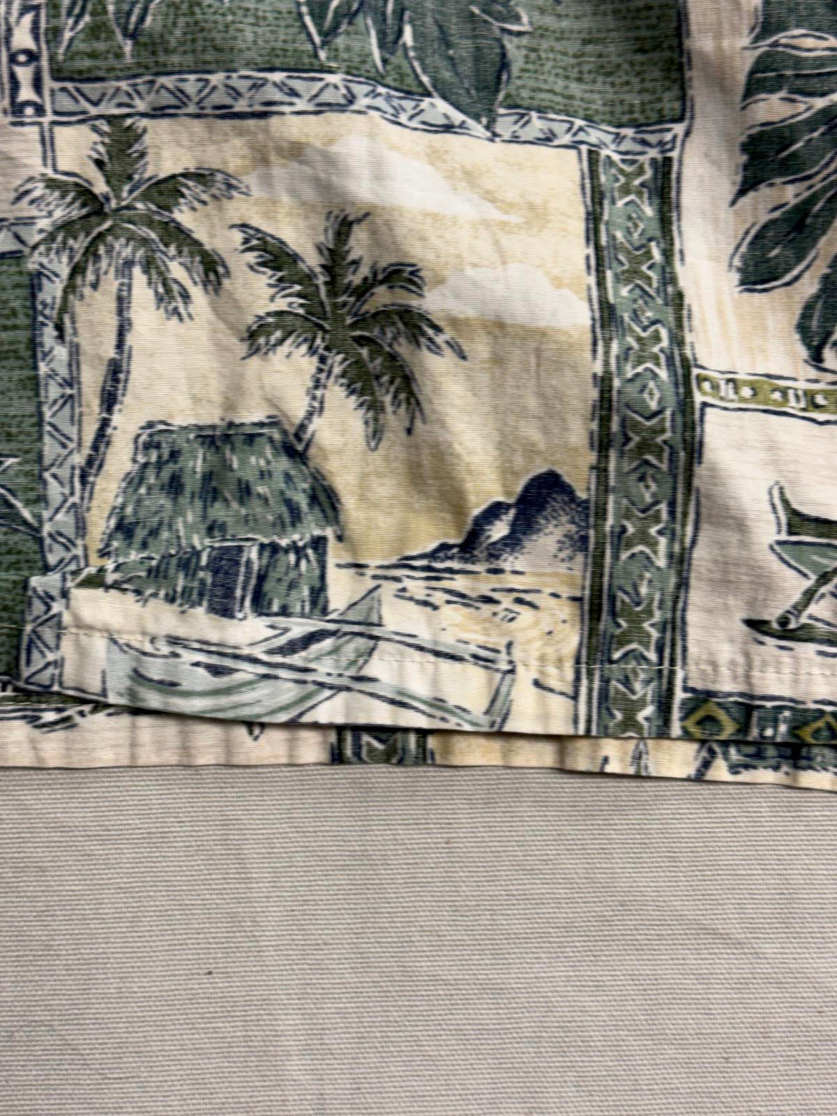 Go Barefoot Mens Hawaiian Panel Shirt - Made in Hawaii Shirt