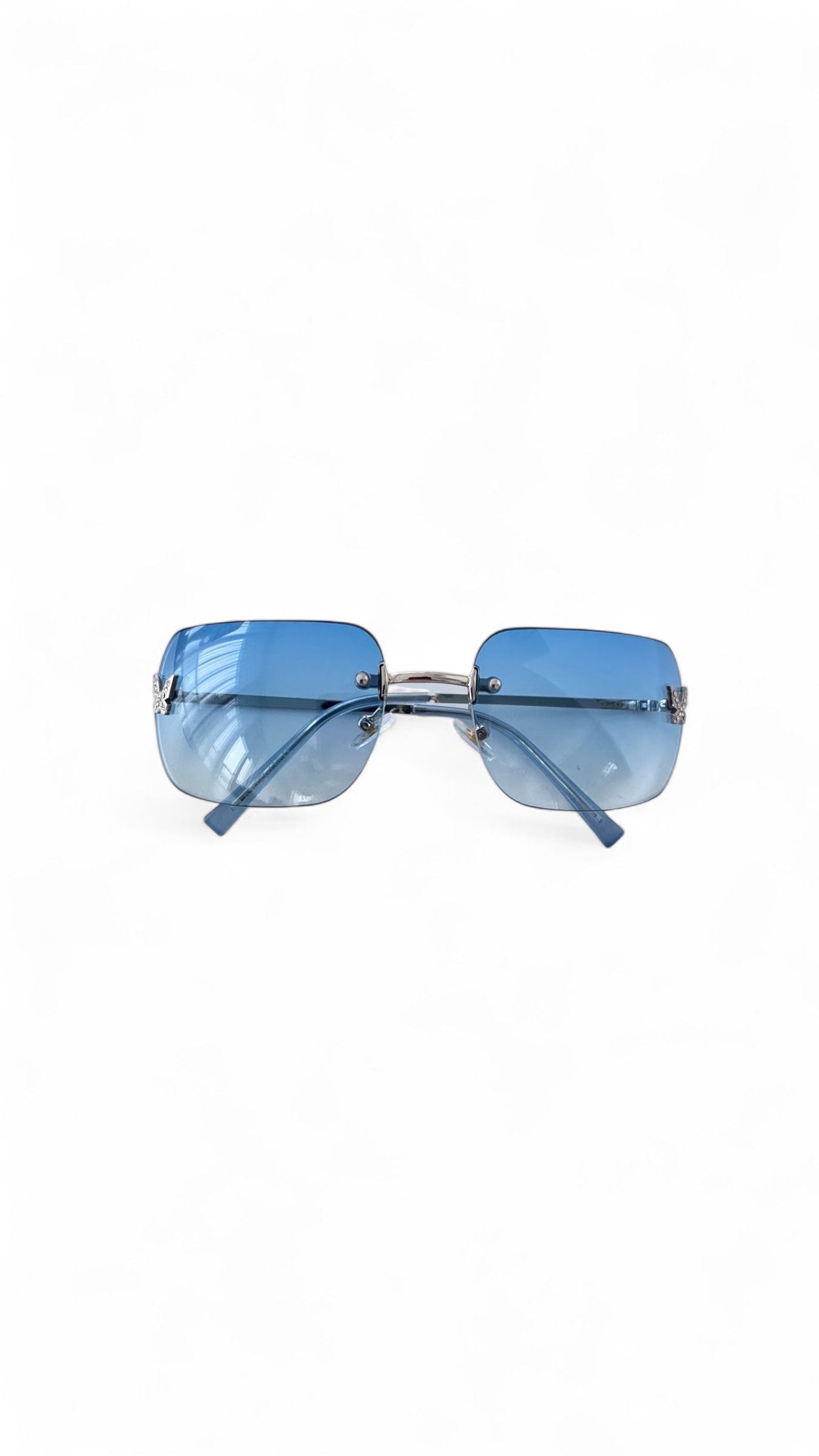 Papillon Blue Sunglasses