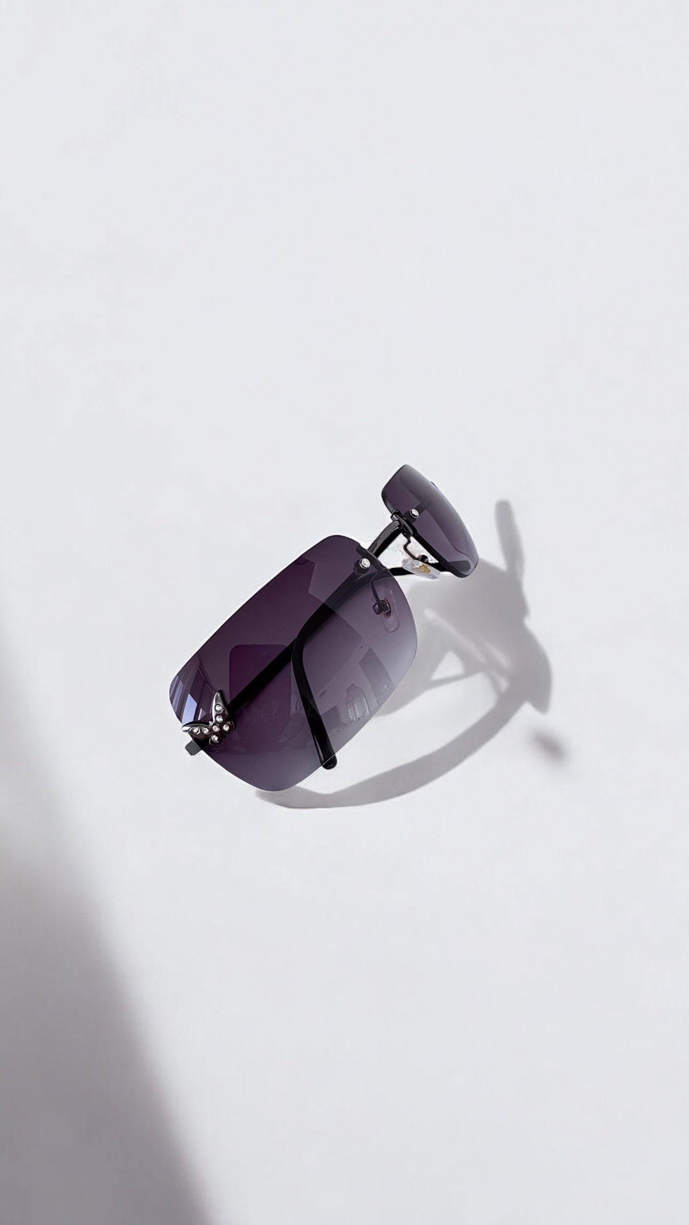 Papillon Blue Sunglasses