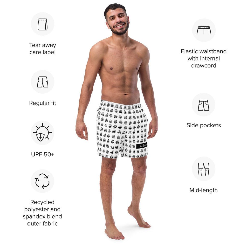 Skull Life Men's Swim Trunks