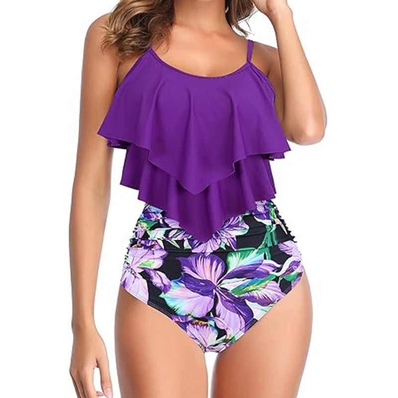 Fashion Women's Bikini Swimwear New Double Layer