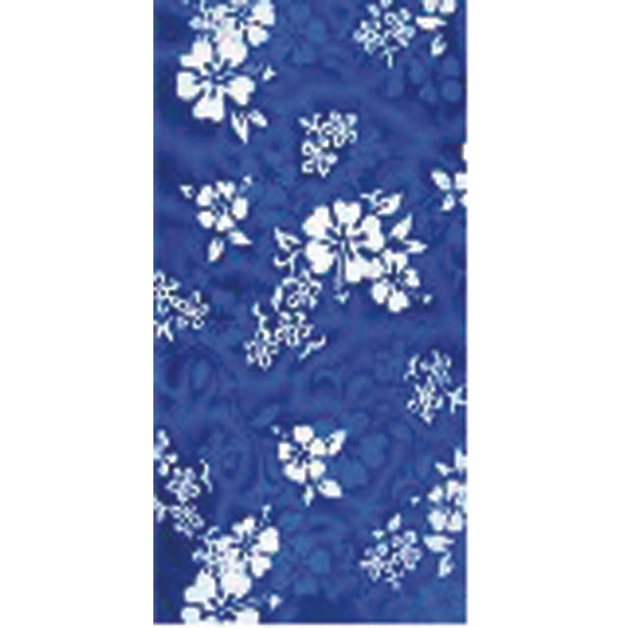 Sola Red/Blue/Navy Hibiscus Beach Towel 30 x 60 inch