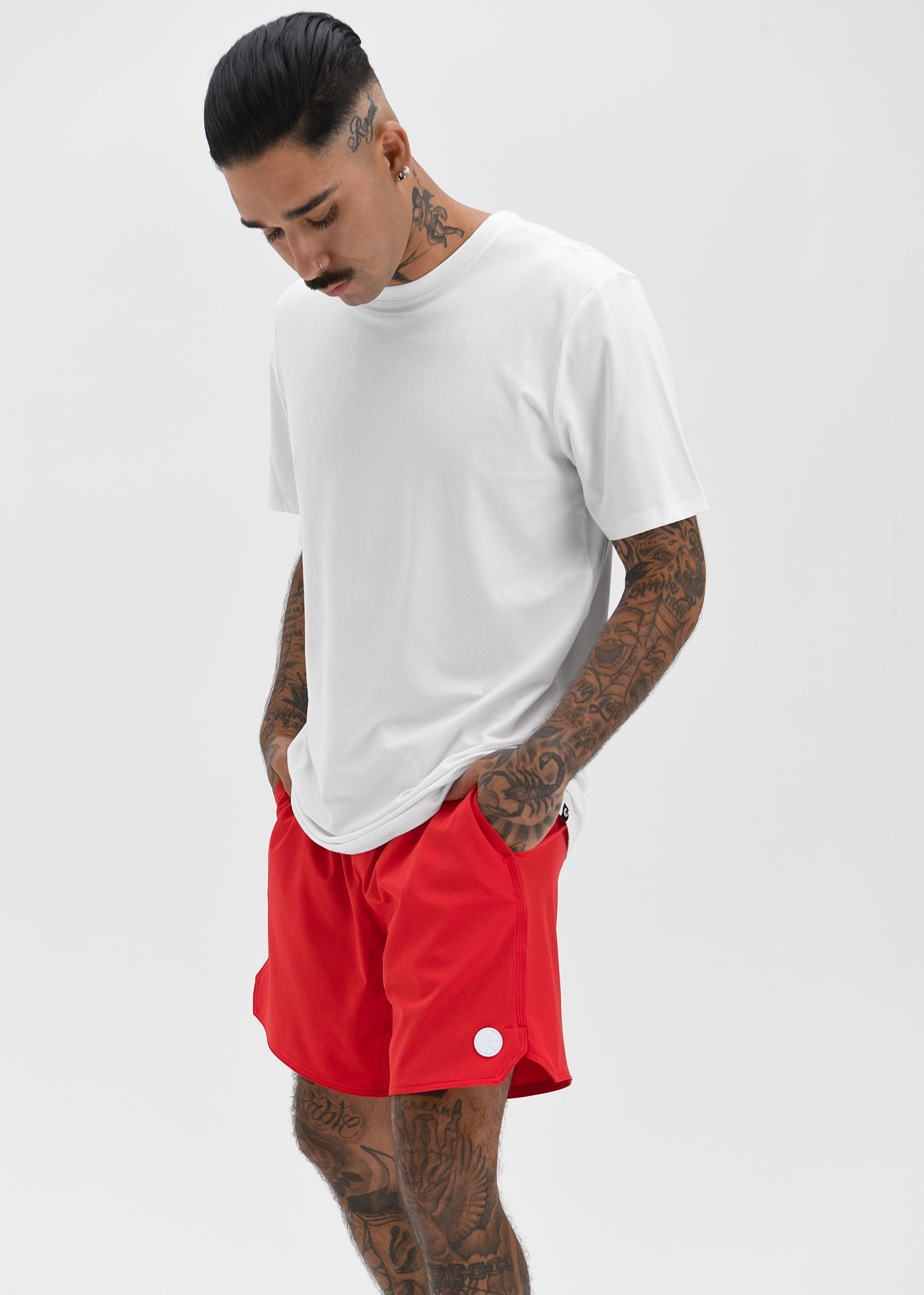 Americana Paisley - Red | Mens Swim Short