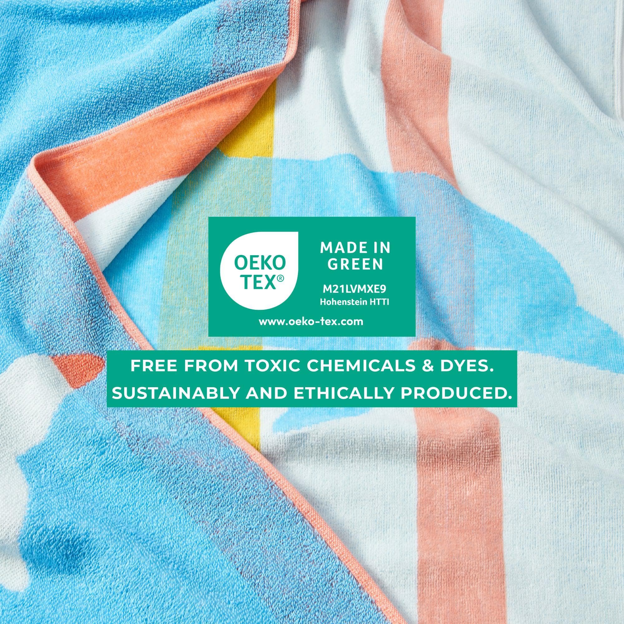 2 Pack Vibrant Beach Towels - Boca Collection