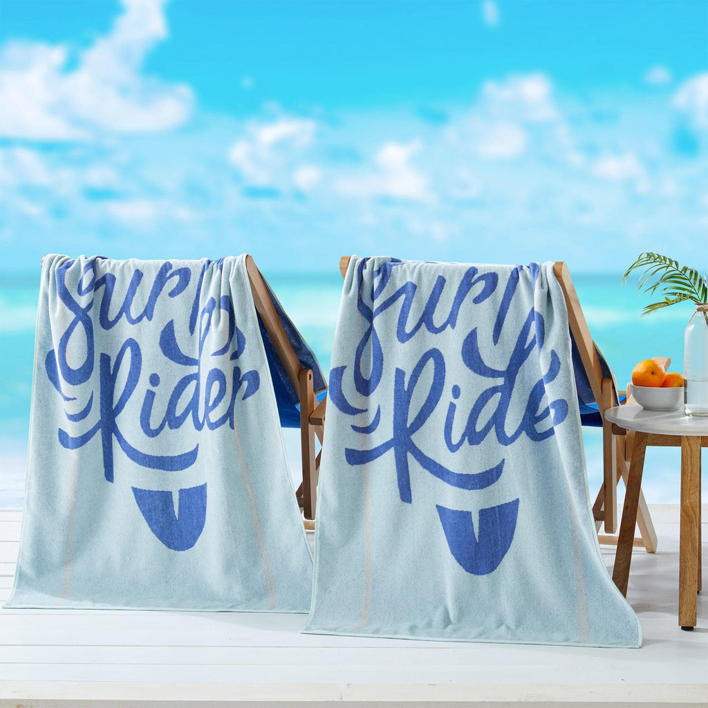 2 Pack Vibrant Beach Towels - Boca Collection