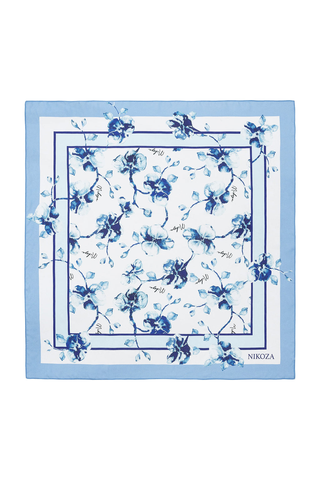 Blue Orchid Pareo -100% Silk