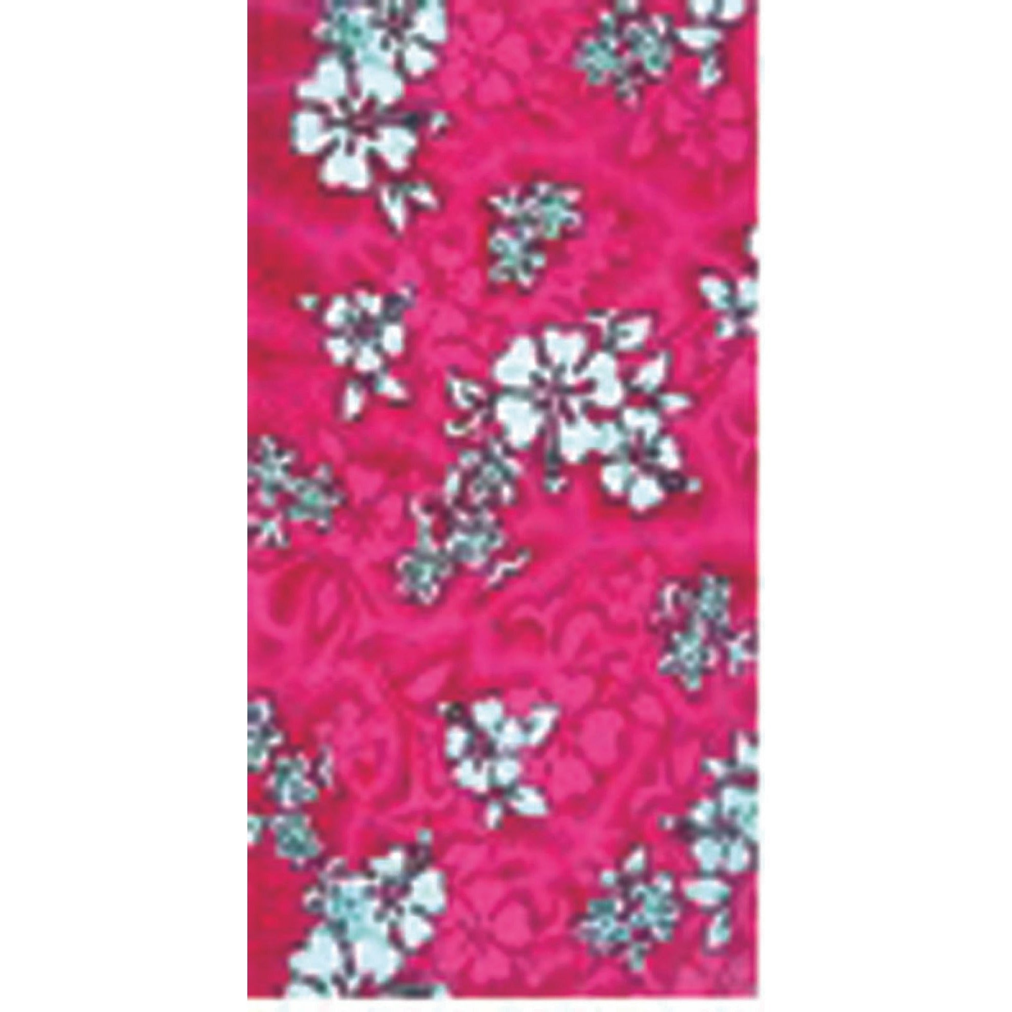 Sola Red/Blue/Navy Hibiscus Beach Towel 30 x 60 inch