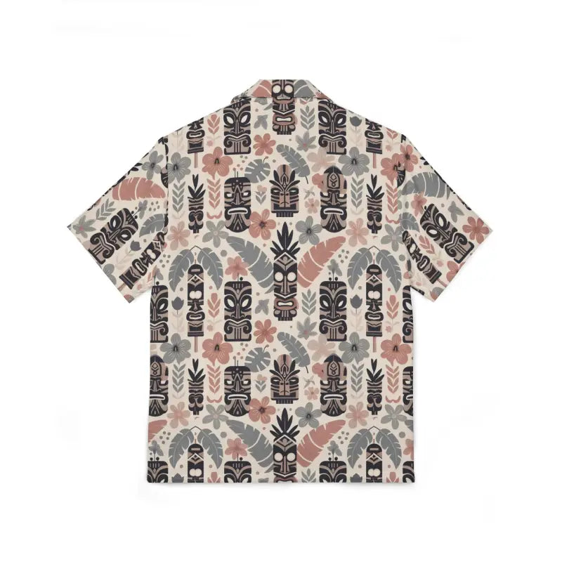 Hawaiian Camp Shirt - Vibrant Tiki Patterns for Summer - DipaliZ