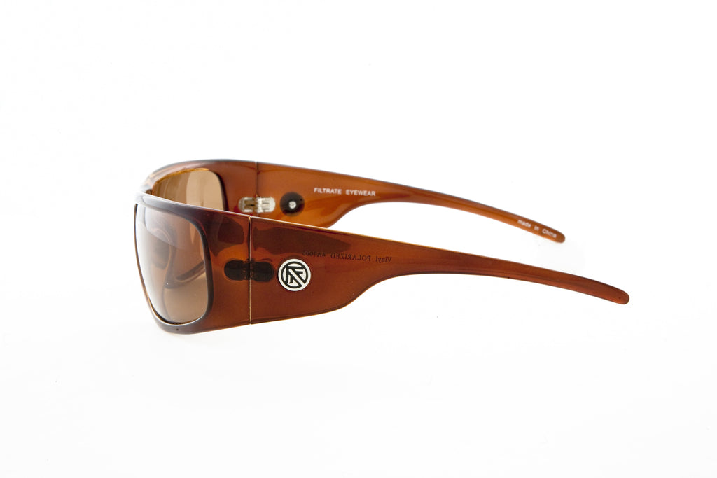 Filtrate Vinyl Chocolate Gloss Sunglasses