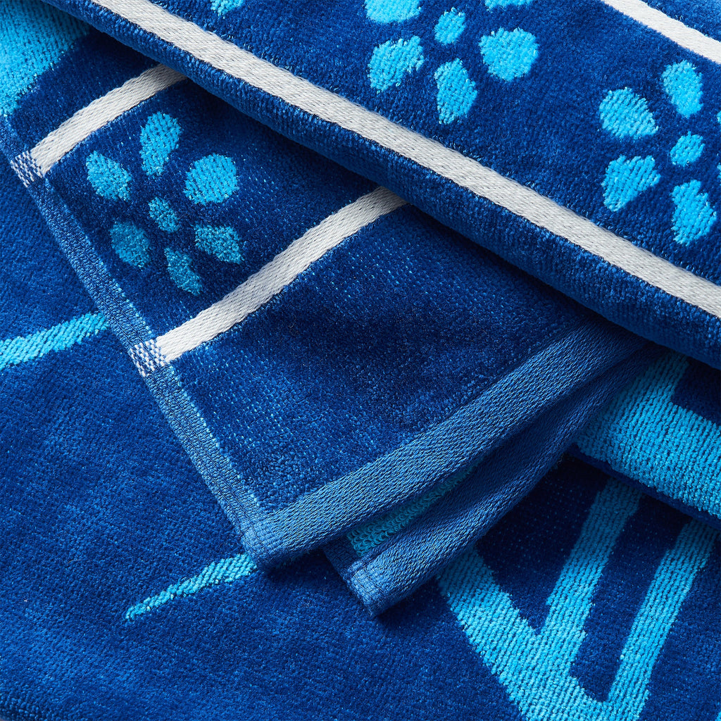 Cotton Velour Beach Towel - Maui Collection