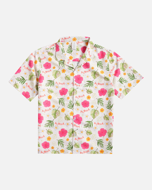 All-over Print Women's Hawaiian Shirt - S